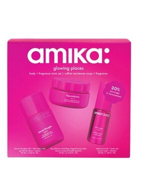 AMIKA Glowing Places Body Care & Fragrance Trial Set